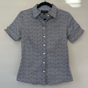 Banana Republic Pattered Button Up
